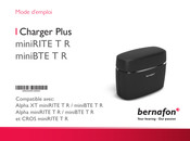 Bernafon Charger Plus Mode D'emploi