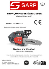 SARP TC717 Manuel D'utilisation