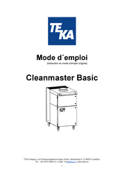 Teka 97102230 Mode D'emploi