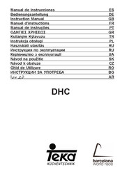 Teka DHC Serie Manuel D'instructions