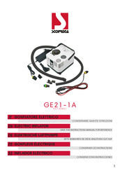 SCOPREGA GE21-1A Instructions