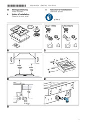 Gaggenau VG415115 Notice D'installation