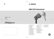 Bosch GBH 220 Professional Notice Originale