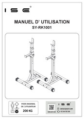 ISE SY-RK1001 Manuel D'utilisation