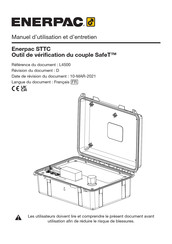 Enerpac STTC Serie Manuel D'utilisation Et D'entretien