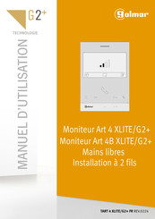 golmar Art 4 XLITE/G2+ Manuel D'utilisation