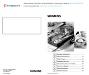 Siemens ER726RF70E Mode D'emploi