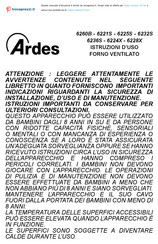 ARDES 6224X Mode D'emploi