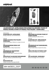 Mistral HG11062 Instructions De Montage, D'utilisation Et Consignes De Sécurité