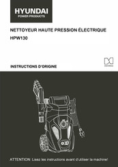 Hyundai Power Products HPW130 Instructions D'origine