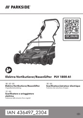 Parkside PLV 1800 A1 Traduction Des Instructions D'origine