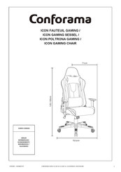 CONFORAMA ICON 600183 Instructions De Montage