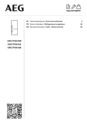 AEG ORC7P361DX Notice D'utilisation