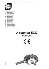 Oase Aquamax ECO 8000 Notice D'emploi