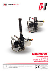 Harken PowerSeat PWRS-B Manuel D'instructions