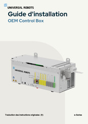 Universal Robots OEM Control Box Guide D'installation