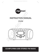 MPMan CSU58 Manuel D'instructions