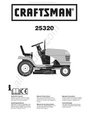 Craftsman 25320 Manuel D'instructions