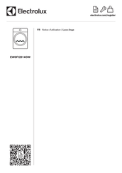 Electrolux EW6FI2814GW Notice D'utilisation