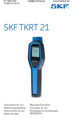 SKF TKRT 21 Mode D'emploi