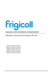 Frigicoll MIH450T1N18 Manuel