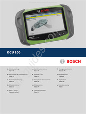 Bosch DCU 100 Consignes D'utilisation