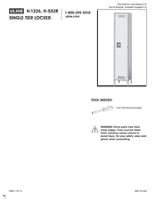 Uline H-5528 Mode D'emploi