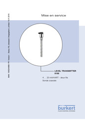 Burkert 8188 Mise En Service