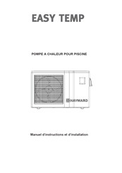 Hayward Easy Temp ECP 15 Manuel D'instructions Et D'installation