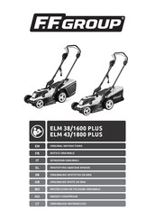 F.F. Group ELM 43/1800 PLUS Notice Originale