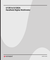 Keysight U1281A Guide De L'utilisateur