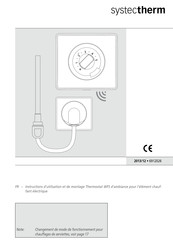 systectherm WFS Instructions D'utilisation Et De Montage