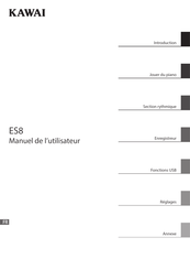 Kawai ES8 Manuel De L'utilisateur