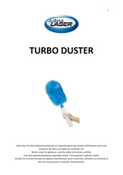 Aqua Laser TURBO DUSTER Mode D'emploi