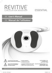 Revitive ESSENTIAL Manuel De L'utilisateur