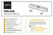 Sanus LEGRAND VML44A Manuel D'instructions