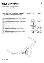 Steinhof F-288 Notice De Montage Et D'utilisation