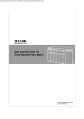 D-Link DPS-700 Guide D'installation Rapide