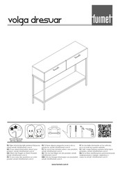 furmet volga DRESUAR Instructions De Montage