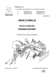 PRONAR ZKP460T Mode D'emploi