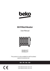 Beko RH08122T Mode D'emploi