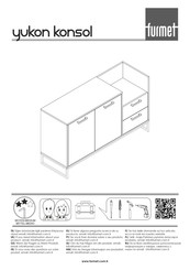 furmet yukon konsol Instructions De Montage