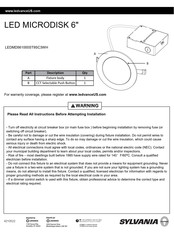 Sylvania LEDVANCE LEDMD561000ST9SC3WH Mode D'emploi