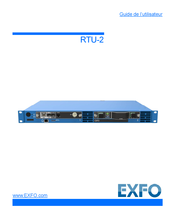 EXFO RTU-2 Guide De L'utilisateur