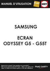 Samsung ODYSSEY G5 Mode D'emploi