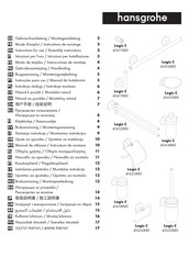 Hansgrohe Logis C 41614 0 Serie Mode D'emploi / Instructions De Montage