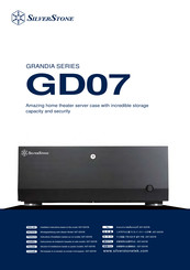 SilverStone Grandia GD07B-C Mode D'emploi