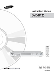 Samsung DVD-R125 Mode D'emploi