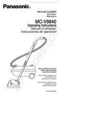 Panasonic MC-V9640 Manuel D'utilisation