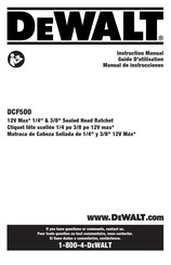 DeWalt DCF500 Traduction De La Notice D'instructions Originale